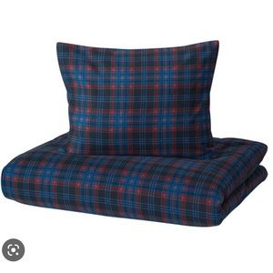 IKEA MOSSRUTA Queen Duvet Set